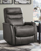 3 Brothers Decor - Ashley Furniture - Riptyme Living Room - Swivel Glider Recliner - 4640261
