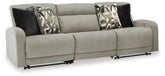 3 Brothers Decor - Ashley Furniture - Colleyville Sectional - 3-Piece Power Reclining Sectional Sofa - 54405S8