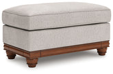 3 Brothers Decor - Ashley Furniture - Clearbrooke Living Room - Ottoman / Sandstone - PC5680314