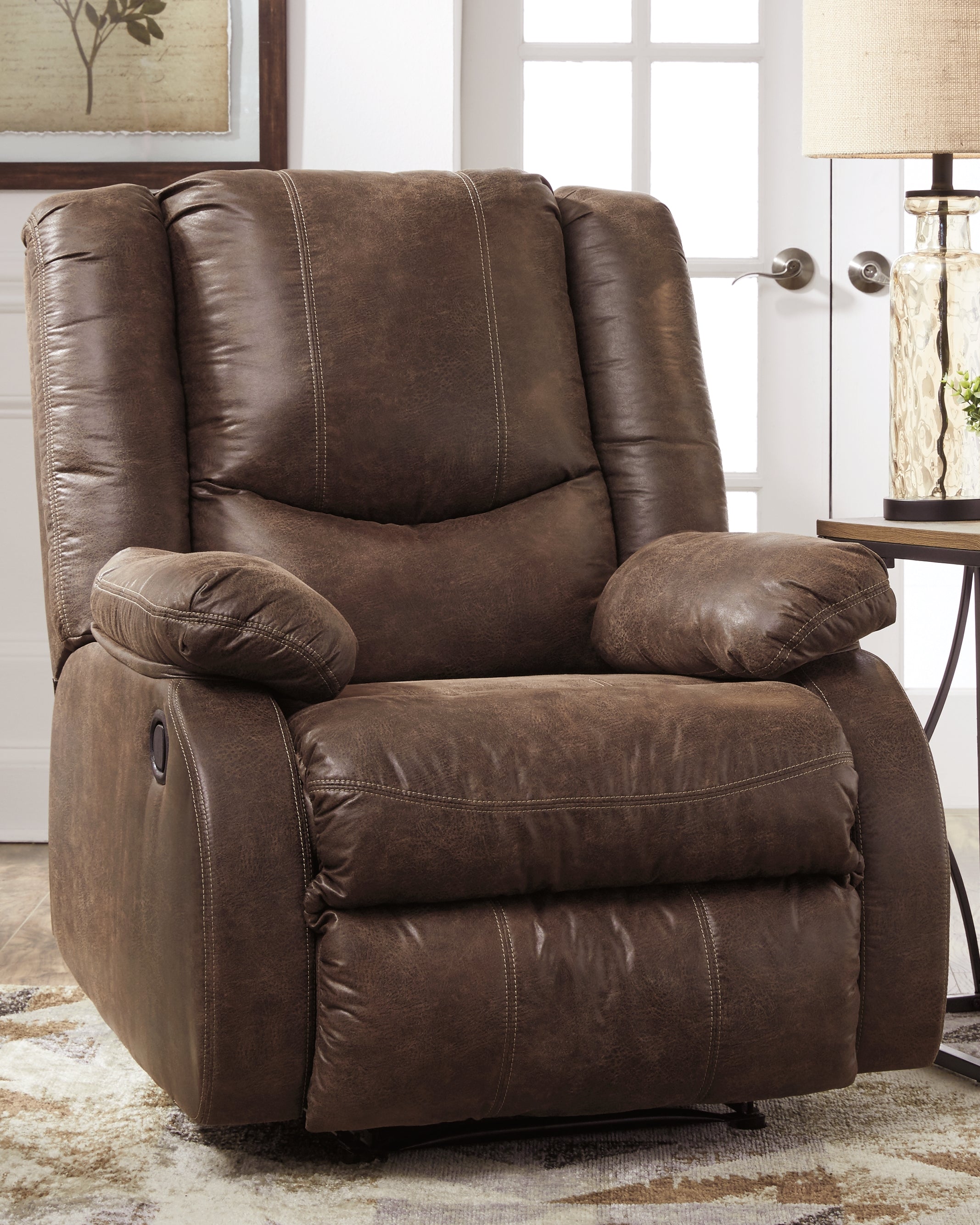 3 Brothers Decor - Ashley Furniture - Bladewood Living Room - Zero Wall Recliner - 6030529