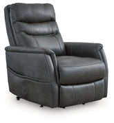 3 Brothers Decor - Ashley Furniture - Strawbill Living Room - Power Lift Recliner / Sapphire - 6391012