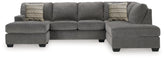 3 Brothers Decor - Ashley Furniture - Riverfield Sectional - 2-Piece Sectional with Chaise - 70097S1