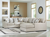 3 Brothers Decor - Ashley Furniture - Laurelgrove Sectional - RAF 4-Piece Sectional with Chaise - 75105S2