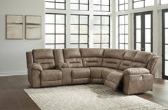 3 Brothers Decor - Ashley Furniture - Ravenel Sectional - 3-Piece Power Reclining Sectional - 83106S1