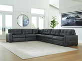 3 Brothers Decor - Ashley Furniture - Brindley Pier Sectional - RAF 6-Piece Sectional - 99503S5