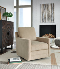 3 Brothers Decor - Ashley Furniture - Icaman Swivel Accent Chair - Swivel Accent Chair - A3000728