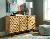 3 Brothers Decor - Ashley Furniture - Cadewick Accent Cabinet - Accent Cabinet - A4000570