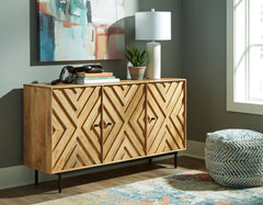 3 Brothers Decor - Ashley Furniture - Cadewick Accent Cabinet - Accent Cabinet - A4000570