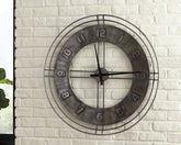 3 Brothers Decor - Ashley Furniture - Ana Sofia Wall Decor - Wall Clock - A8010068