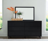 3 Brothers Decor - Ashley Furniture - Danziar Bedroom - Dresser and Mirror - B1013B11