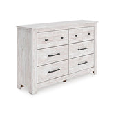 3 Brothers Decor - Ashley Furniture - Makidern Bedroom - Six Drawer Dresser - PCB1171-31