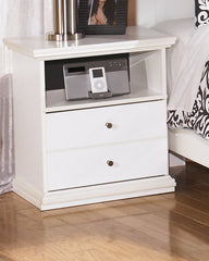 3 Brothers Decor - Ashley Furniture - Bostwick Shoals Bedroom - One Drawer Night Stand - B139-91