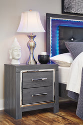 3 Brothers Decor - Ashley Furniture - Lodanna Bedroom - Two Drawer Night Stand - B214-92