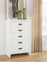 3 Brothers Decor - Ashley Furniture - Binterglen Bedroom - Five Drawer Chest - B427-46
