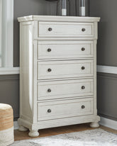 3 Brothers Decor - Ashley Furniture - Robbinsdale Bedroom - Five Drawer Chest - B742-46