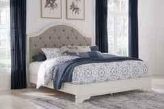 3 Brothers Decor - Ashley Furniture - Blendon Bedroom - King Upholstered Panel Bed - B747B3