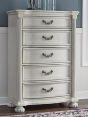 3 Brothers Decor - Ashley Furniture - Montelaine Bedroom - Five Drawer Chest - B795-46
