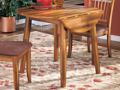 3 Brothers Decor - Ashley Furniture - Berringer Dining Room - Round DRM Drop Leaf Table - D199-15