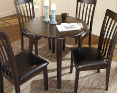 3 Brothers Decor - Ashley Furniture - Hammis Dining Room - Round DRM Drop Leaf Table - D310-15