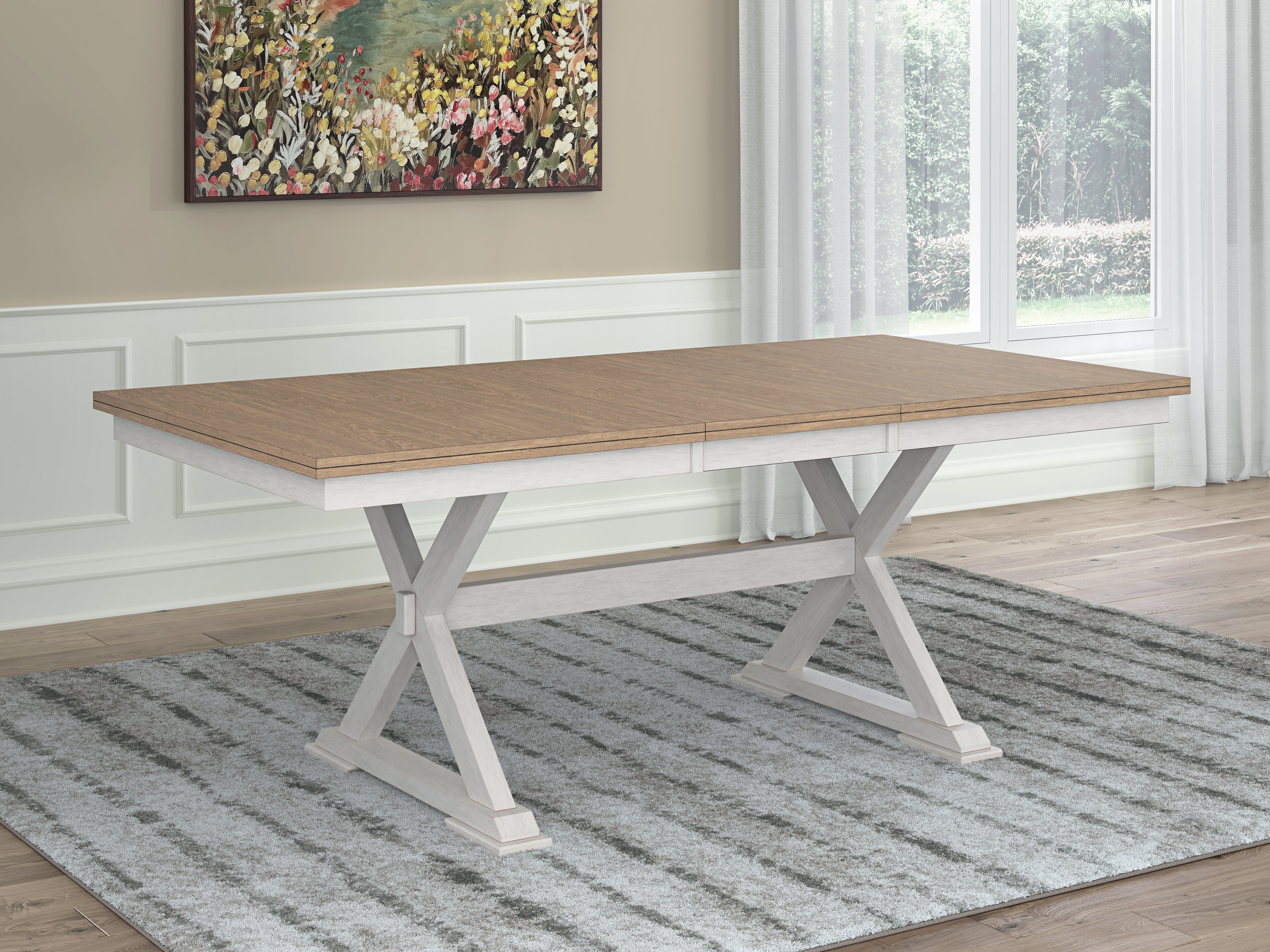 3 Brothers Decor - Ashley Furniture - Purlaney Dining Room - RECT DRM Butterfly EXT Table - PCD627-35