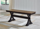 3 Brothers Decor - Ashley Furniture - Wildenauer Dining Room - Large Dining Room Bench - D634-00