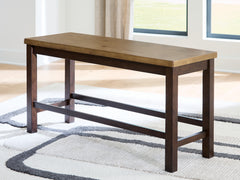 3 Brothers Decor - Ashley Furniture - Rylandeen Dining Room - Double Counter Bench (1/CN) - PCD651-09