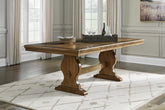3 Brothers Decor - Ashley Furniture - Sturlayne Dining Room - RECT Dining Room EXT Table - D787-35
