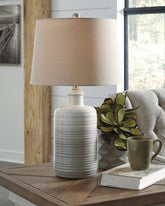 3 Brothers Decor - Ashley Furniture - Marnina Lighting - Ceramic Table Lamp (Set of 2) - L121854