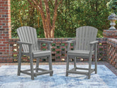 3 Brothers Decor - Ashley Furniture - Sanctuary Beach Outdoor - Barstool (Set of 2) - PCP227-124