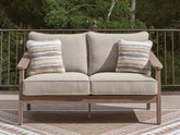 3 Brothers Decor - Ashley Furniture - Harmony Headlands Outdoor - Loveseat w/Cushion - PCP428-835