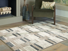 3 Brothers Decor - Ashley Furniture - Alstone Rug - 5'3" x 7' Area Rug - R407732