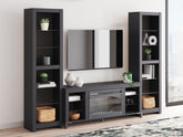 3 Brothers Decor - Ashley Furniture - Cayberry 3-Piece Entertainment Center with Electric Fireplace - 3-Piece Entertainment Center with Electric Fireplace - W2721W2