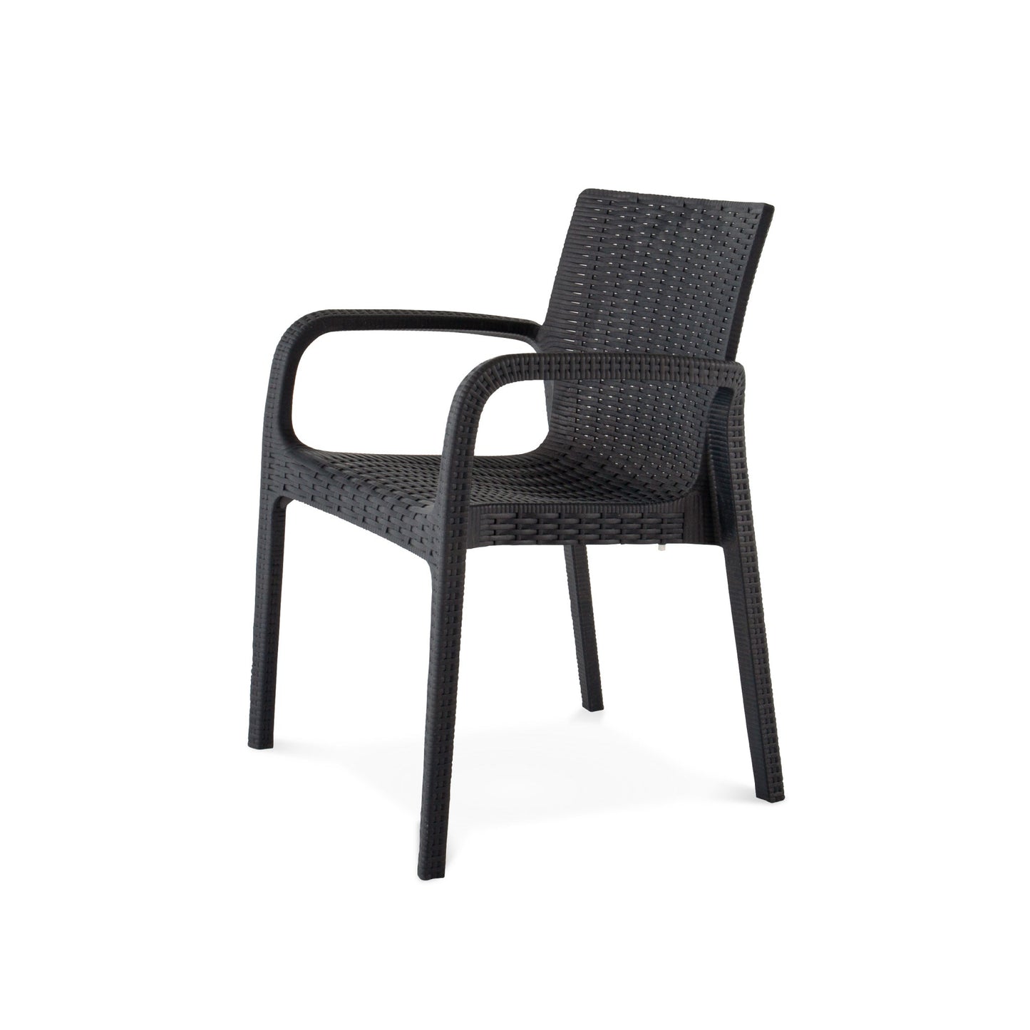 LAGOON KOPPLA STACK-ABLE RATTAN DINNING ARM CHAIR 2 pcs / set