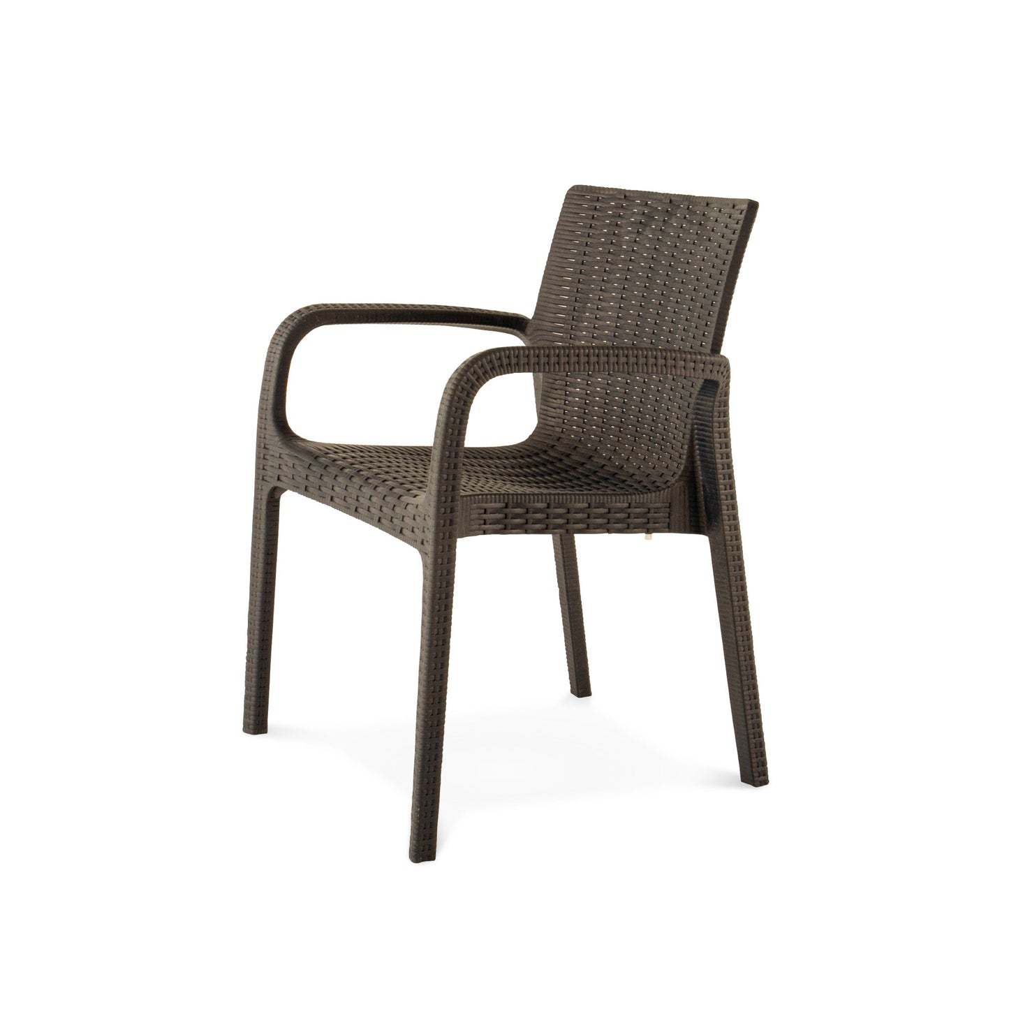 LAGOON KOPPLA STACK-ABLE RATTAN DINNING ARM CHAIR 2 pcs / set
