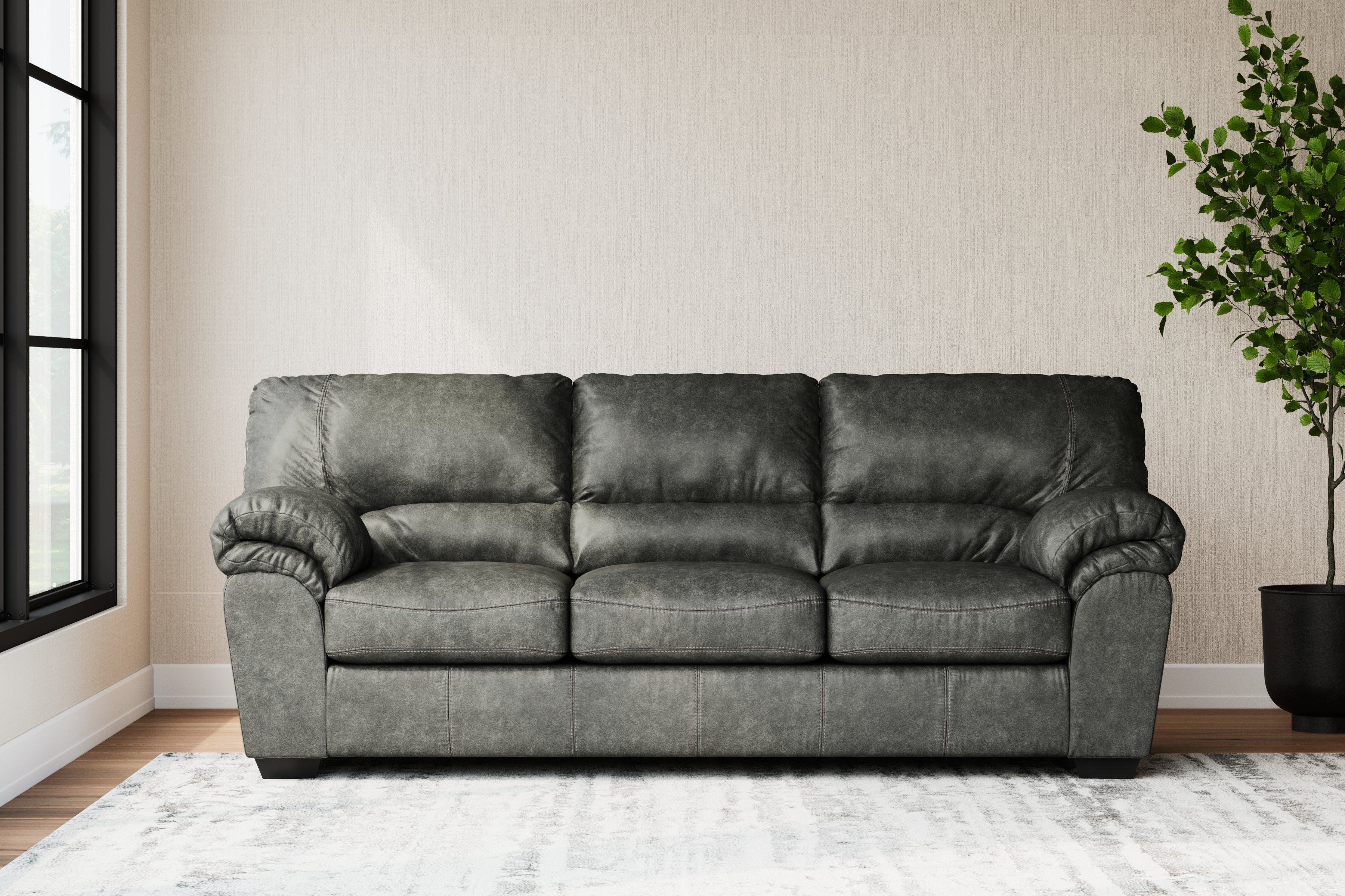 3 Brothers Decor - Ashley Furniture - Bladen Living Room - Sofa / Slate - 1202138