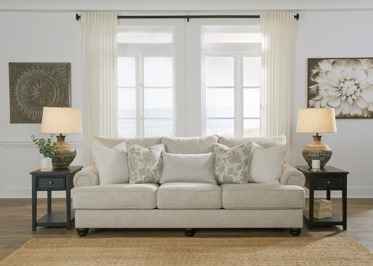 3 Brothers Decor - Ashley Furniture - Asanti Living Room - Sofa / Fog - 1320138