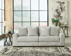 3 Brothers Decor - Ashley Furniture - Regent Park Sectional - RAF 2-Piece Sectional Loveseat - 14404S4