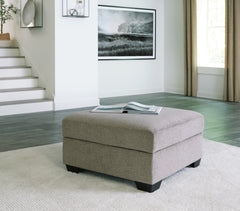 3 Brothers Decor - Ashley Furniture - Creswell Living Room - Ottoman With Storage / Stone - 1530511