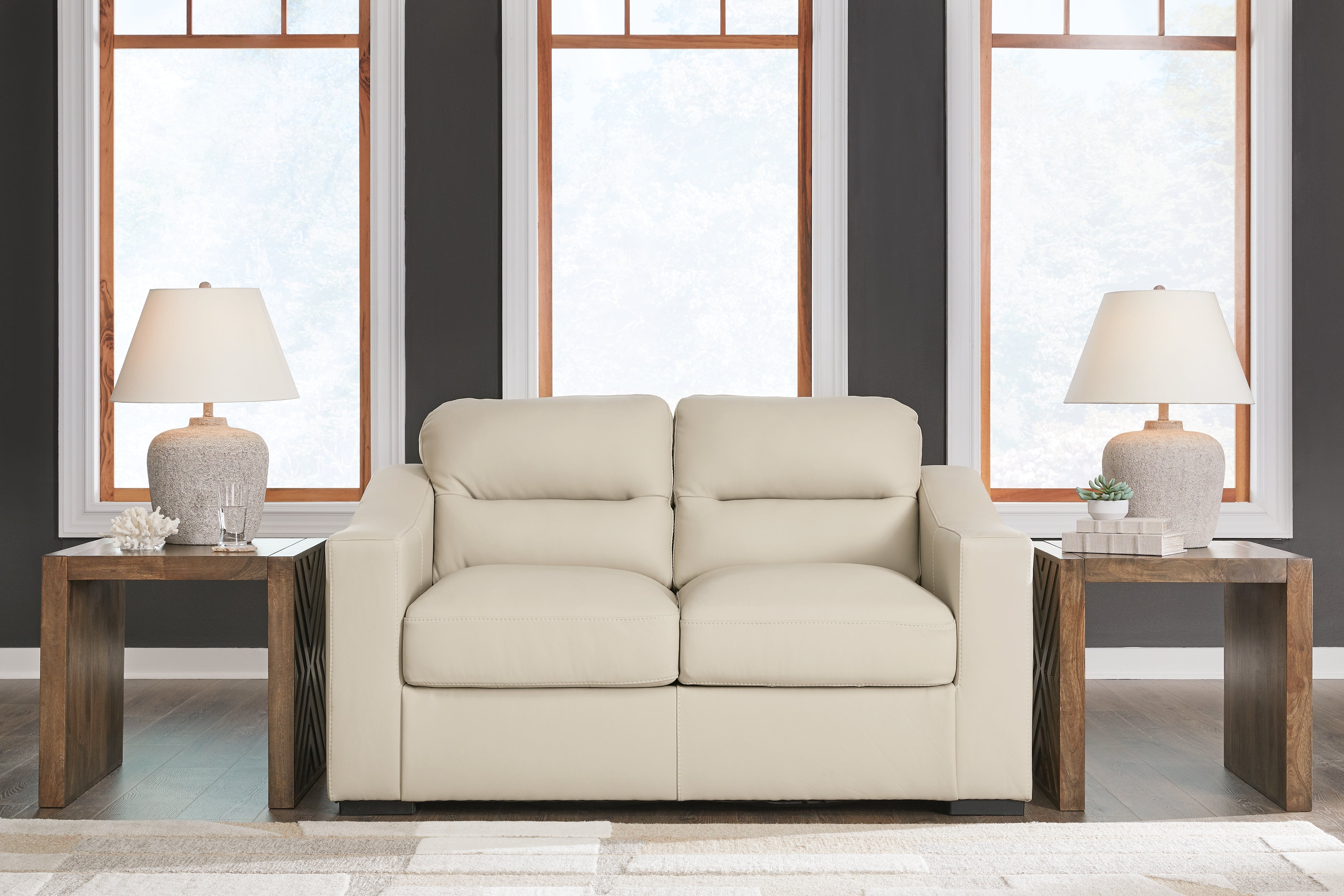 3 Brothers Decor - Ashley Furniture - Treasure Trove Living Room - Loveseat / Almond - 1930435