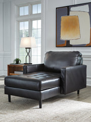 3 Brothers Decor - Ashley Furniture - Bryceview Living Room - Chaise / Onyx - 2120515