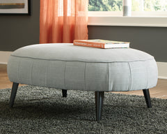 3 Brothers Decor - Ashley Furniture - Hollyann Living Room - Oversized Accent Ottoman / Gray - 2440208