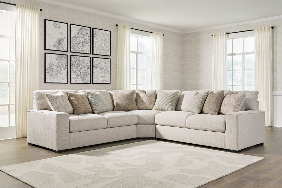 3 Brothers Decor - Ashley Furniture - Ballyton Sectional - 3-Piece Sectional / Sand - 25102S1