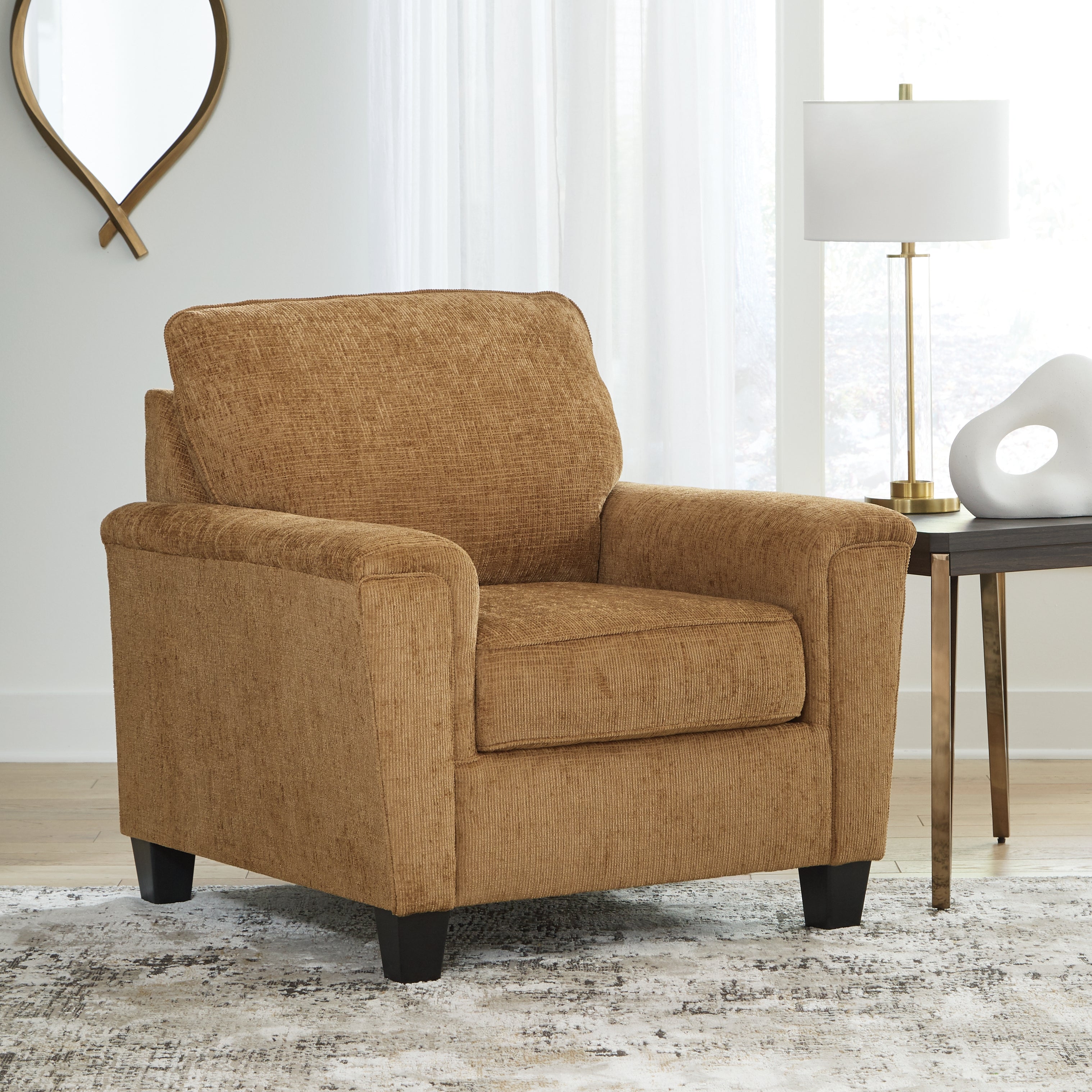 3 Brothers Decor - Ashley Furniture - Erinslane Living Room - Chair / Honey - 2520720
