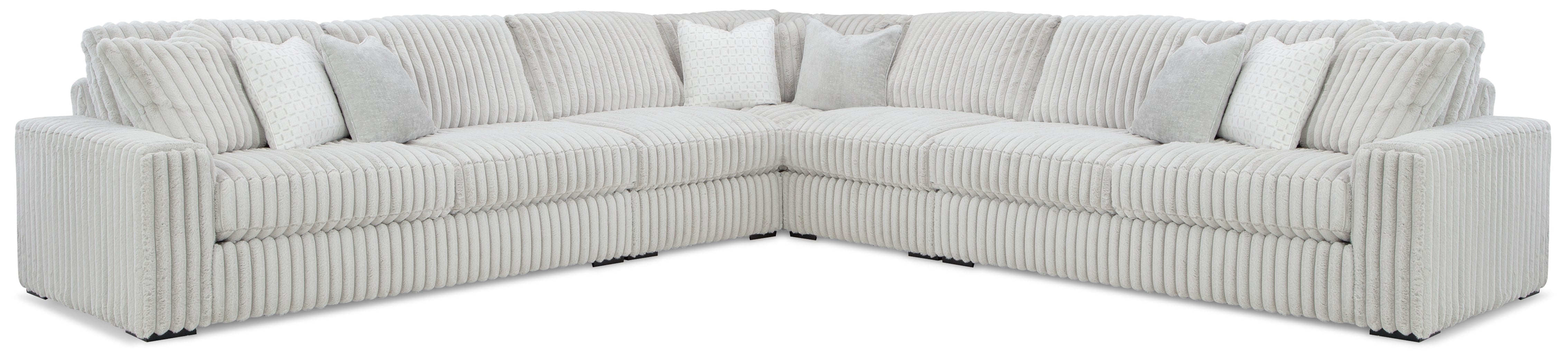 3 Brothers Decor - Ashley Furniture - Stupendous Sectional - LAF 2-Piece Sectional with Chaise / Alloy - 25903S7