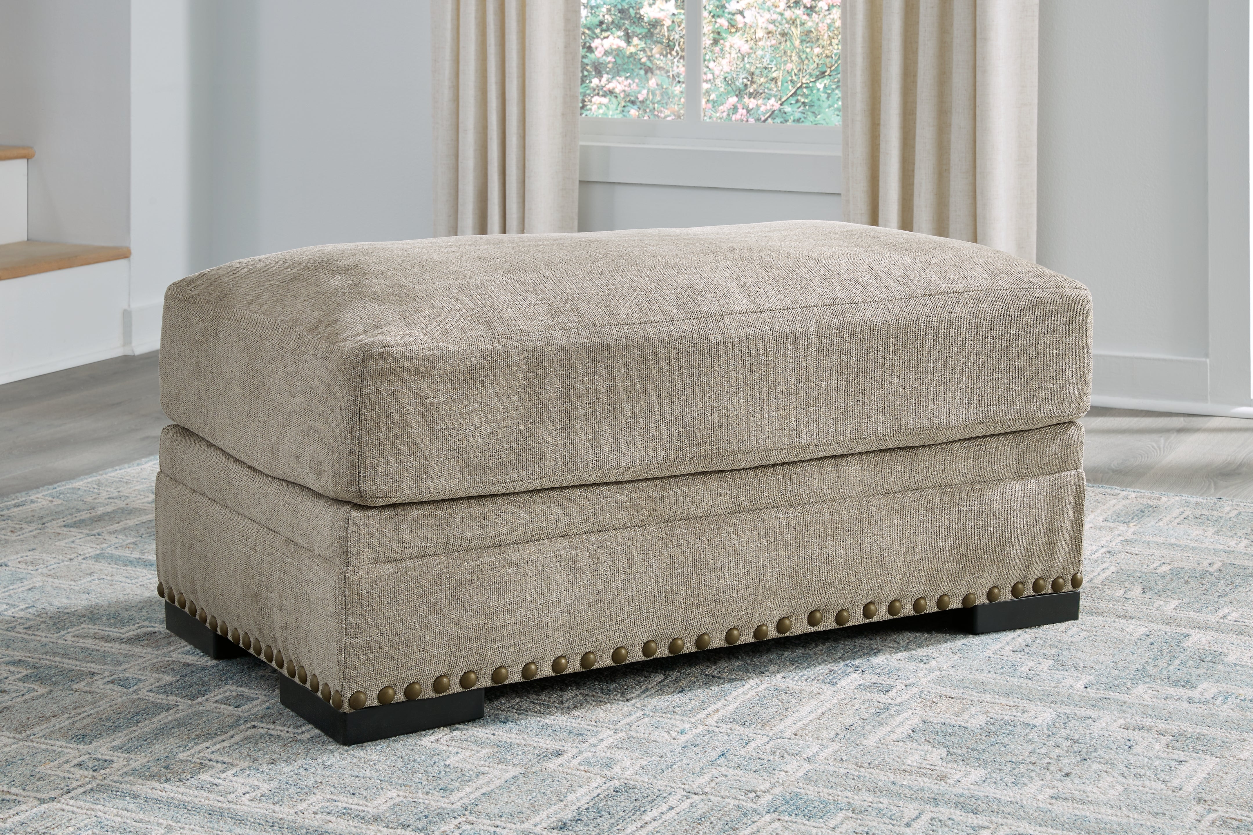 3 Brothers Decor - Ashley Furniture - Galemore Living Room - Ottoman / Quarry - 2700414