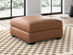 3 Brothers Decor - Ashley Furniture - WillowBend Living Room - Oversized Accent Ottoman / Caramel - PC2770408