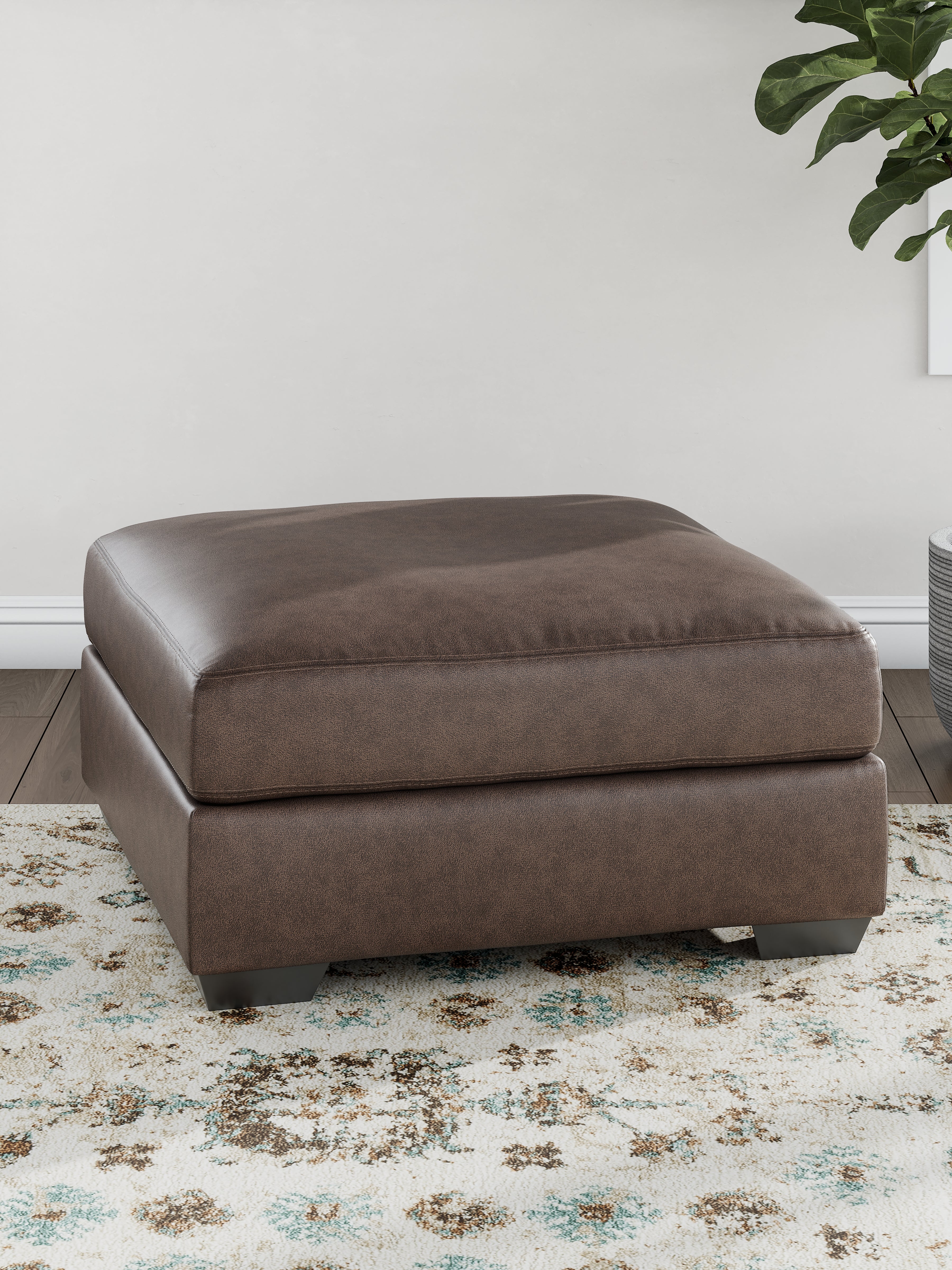 3 Brothers Decor - Ashley Furniture - WillowBend Living Room - Oversized Accent Ottoman / Umber - PC2770508