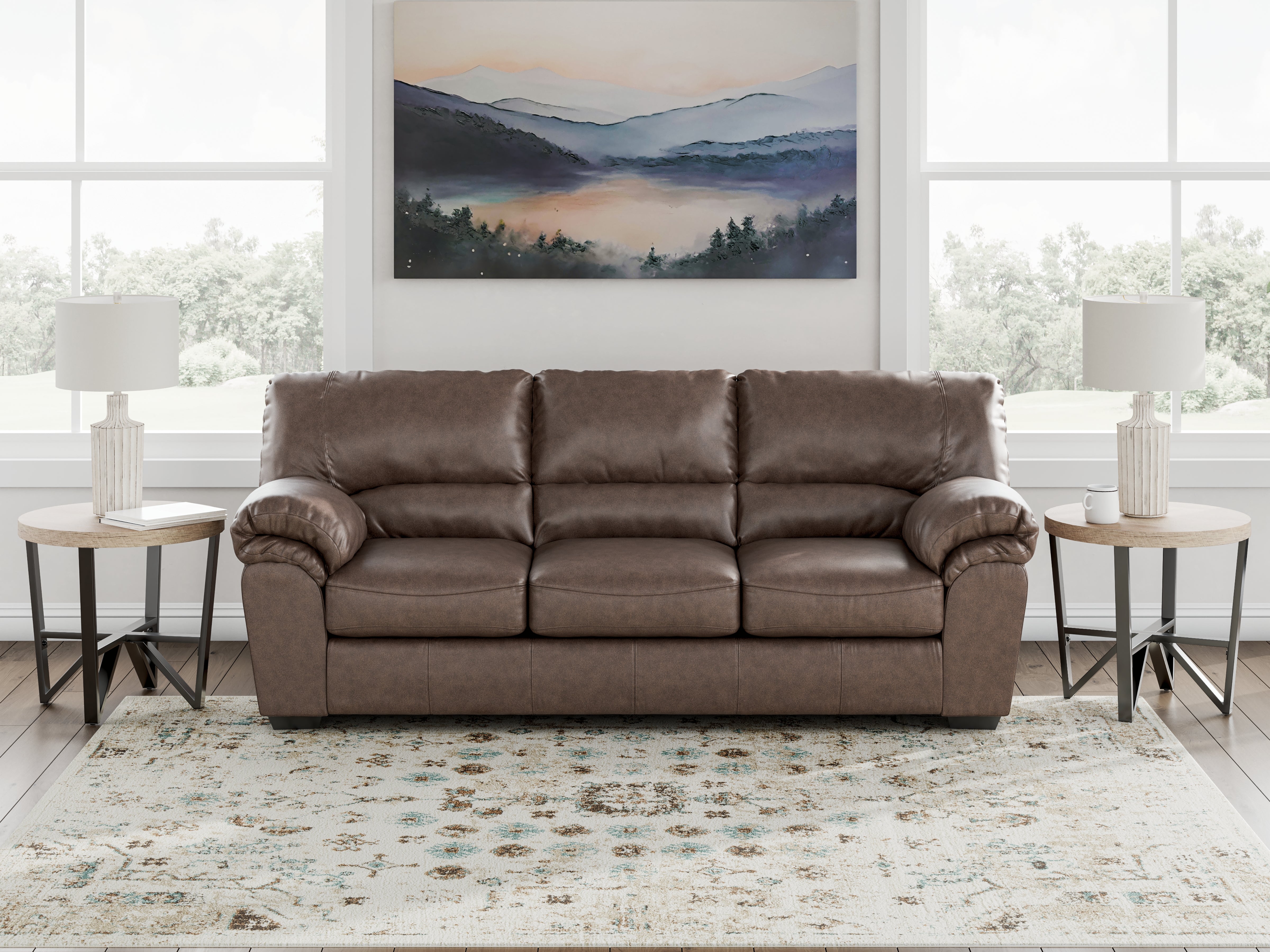 3 Brothers Decor - Ashley Furniture - WillowBend Living Room - Sofa / Umber - PC2770538