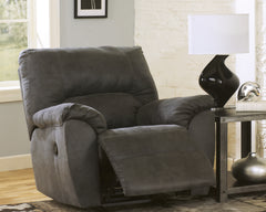 3 Brothers Decor - Ashley Furniture - Tambo Living Room - Rocker Recliner / Pewter - 2780125