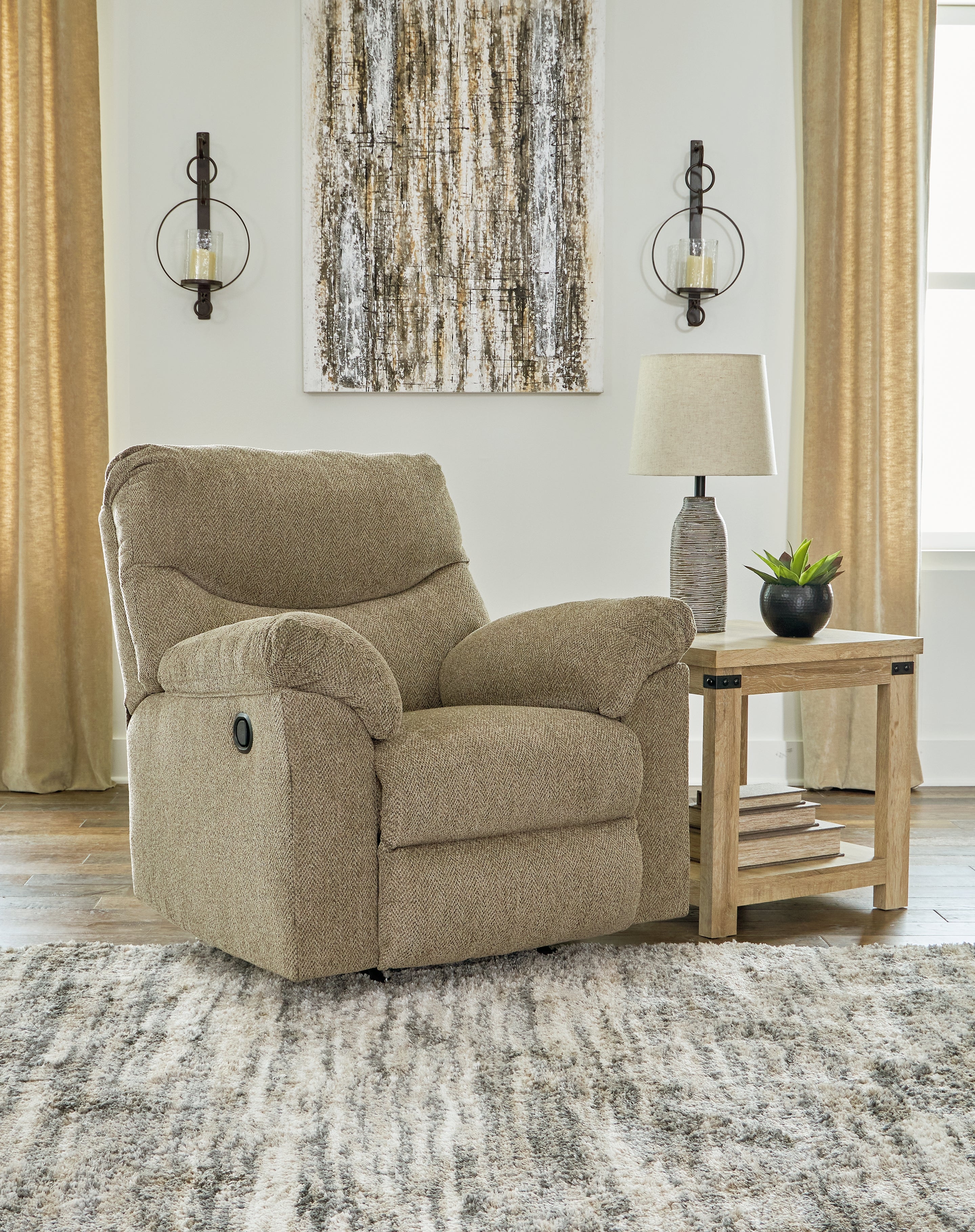 3 Brothers Decor - Ashley Furniture - Alphons Living Room - Rocker Recliner / Briar - 2820225